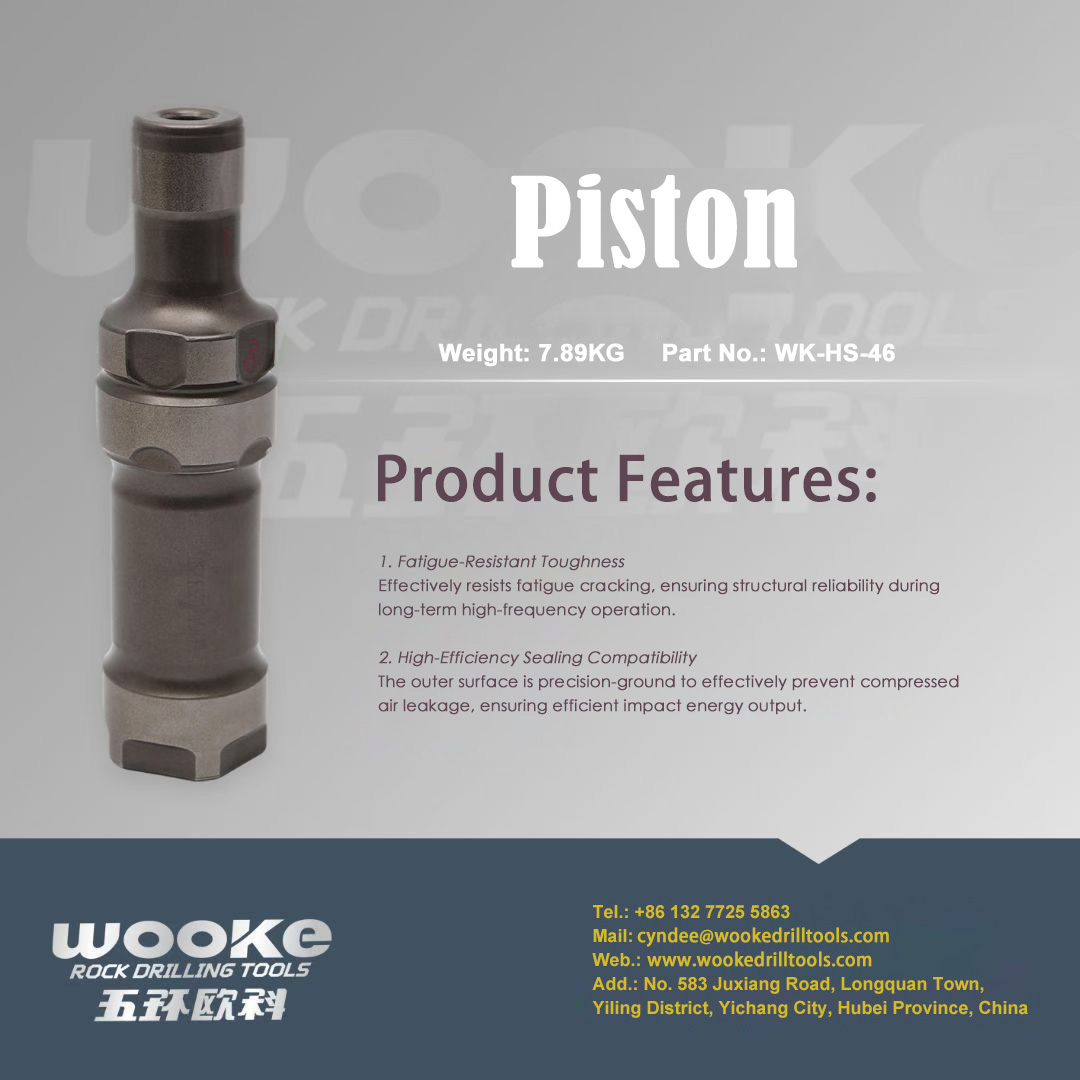 WK46 DTH Hammer: One of the Hottest DTH Drilling Tools for High-Efficiency Rock Drilling