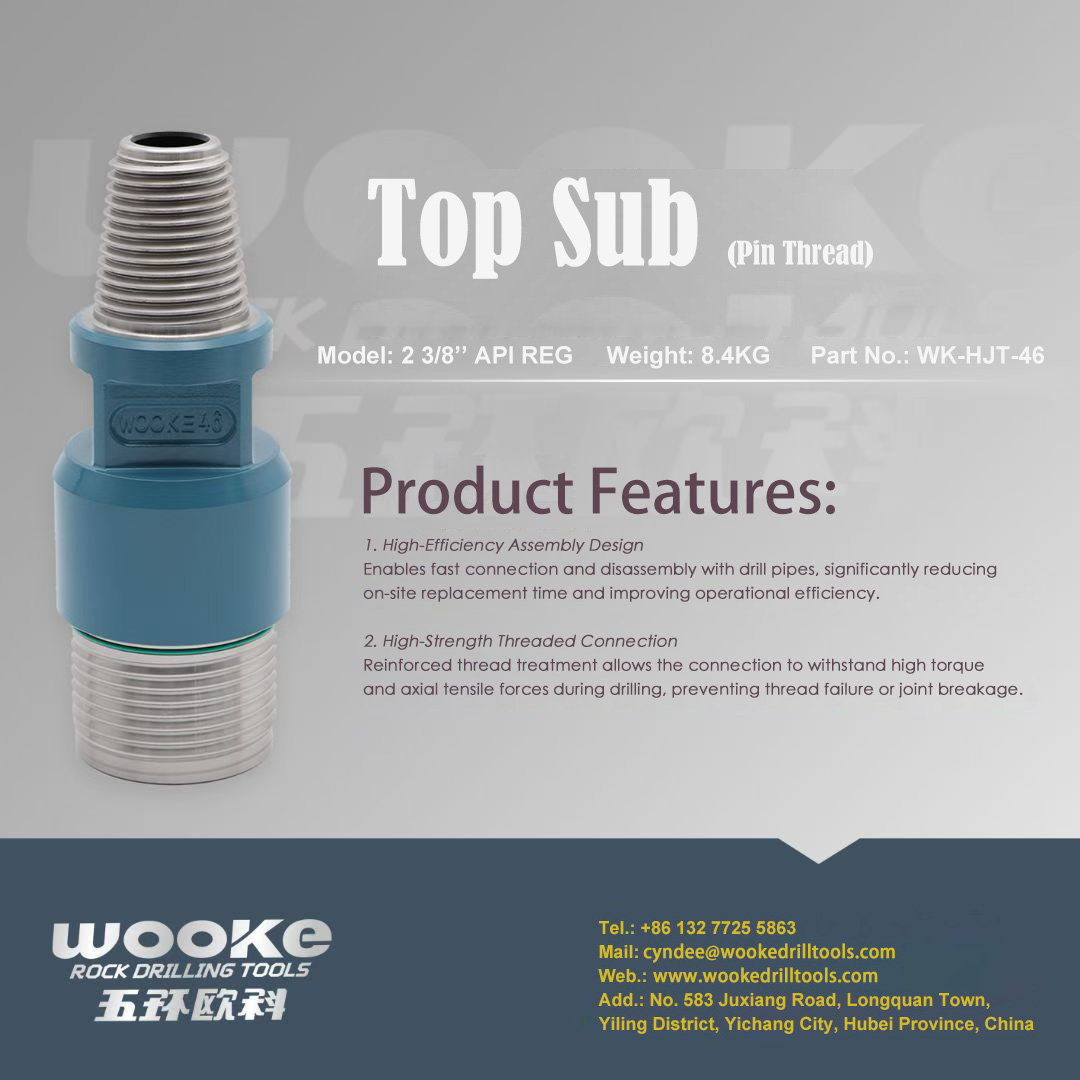 WK46 DTH Hammer: One of the Hottest DTH Drilling Tools for High-Efficiency Rock Drilling
